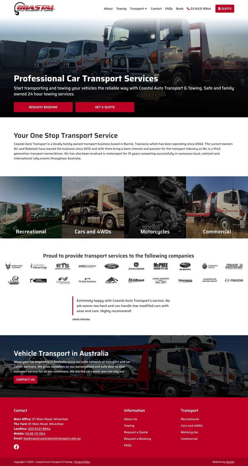 Coastal Auto Transport